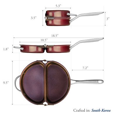TECHEF - Frittata and Omelette Pan / Purple