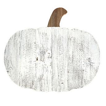 Rustic Farmhouse Fall Harvest 18" Reclaimed Wood Pumpkin