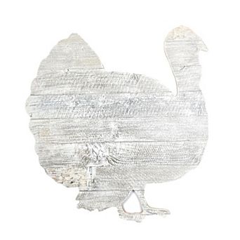 Rustic Farmhouse Fall Harvest 24" Reclaimed Wood Turkey