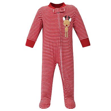 Baby Fleece Zipper Sleep and Play 2pk