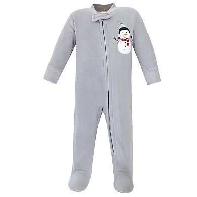 Baby Fleece Zipper Sleep and Play 2pk