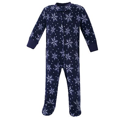 Baby Fleece Zipper Sleep and Play 2pk
