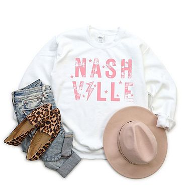 Pink Nashville Sweatshirt