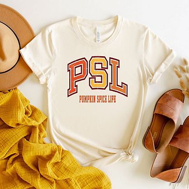 Pumpkin Spice Life Short Sleeve Graphic Tee