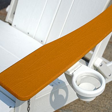 All-Weather, Foldable Outdoor Adirondack Chair