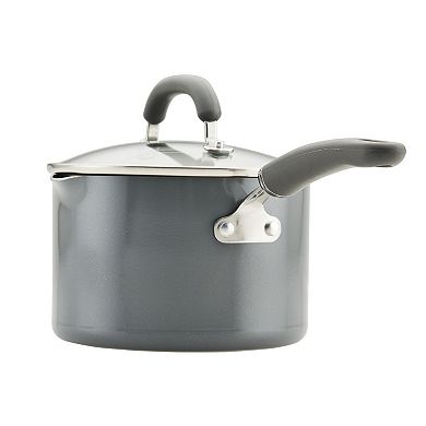 Rachael Ray® Create Delicious 3-qt. Nonstick Straining Induction Sauce Pan with Lid