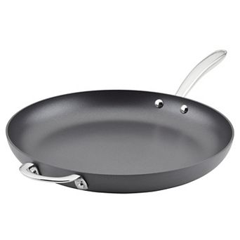 Rachael Ray Hard Anodized Nonstick Frying Pan With Helper Handle