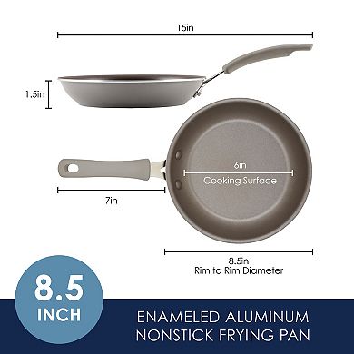 Rachael Ray® Cook + Create 8.5-in. Aluminum Nonstick Frypan