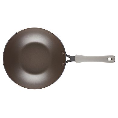 Rachael Ray® Cook + Create 10.5-in. Aluminum Nonstick Wok Frypan