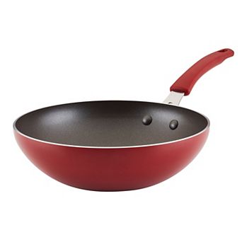 Rachael Ray® Cook + Create 10.5 in Aluminum Nonstick Wok Frypan