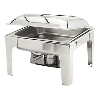 Denmark Tools for Cooks Celebrations By Denmark Tools for Cooks 6.3-qt Stainless Steel Rectangular Chafing Dish