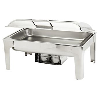 Denmark Tools for Cooks Celebrations By Denmark Tools for Cooks 9.5-qt Stainless Steel Rectangular Chafing Dish