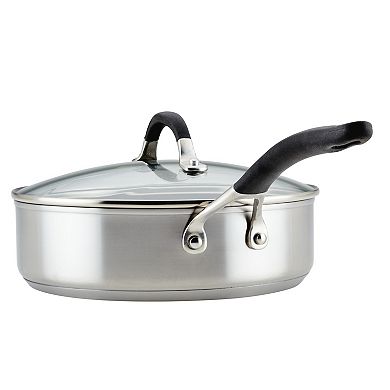 Circulon® SteelShield Hybrid 3-qt. Nonstick Sauté Pan with Lid