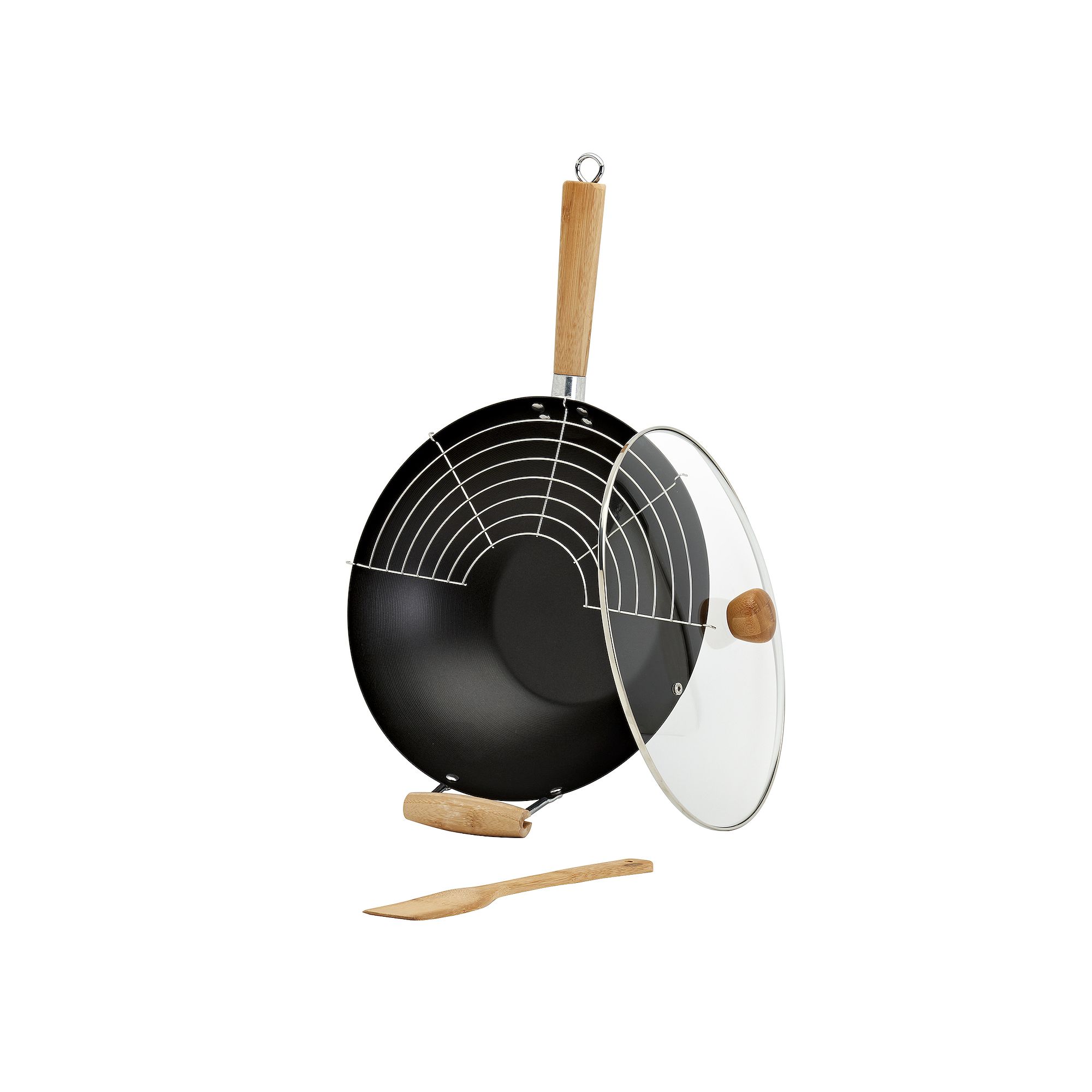 Infuse 4-pc. Wok Set, Black
