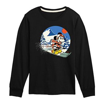 Disney's Minnie Ski Long Sleeve Tee