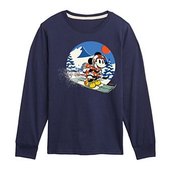 Disney's Minnie Ski Long Sleeve Tee