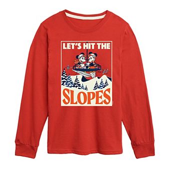 Disney's Hit The Slopes Long Sleeve Tee