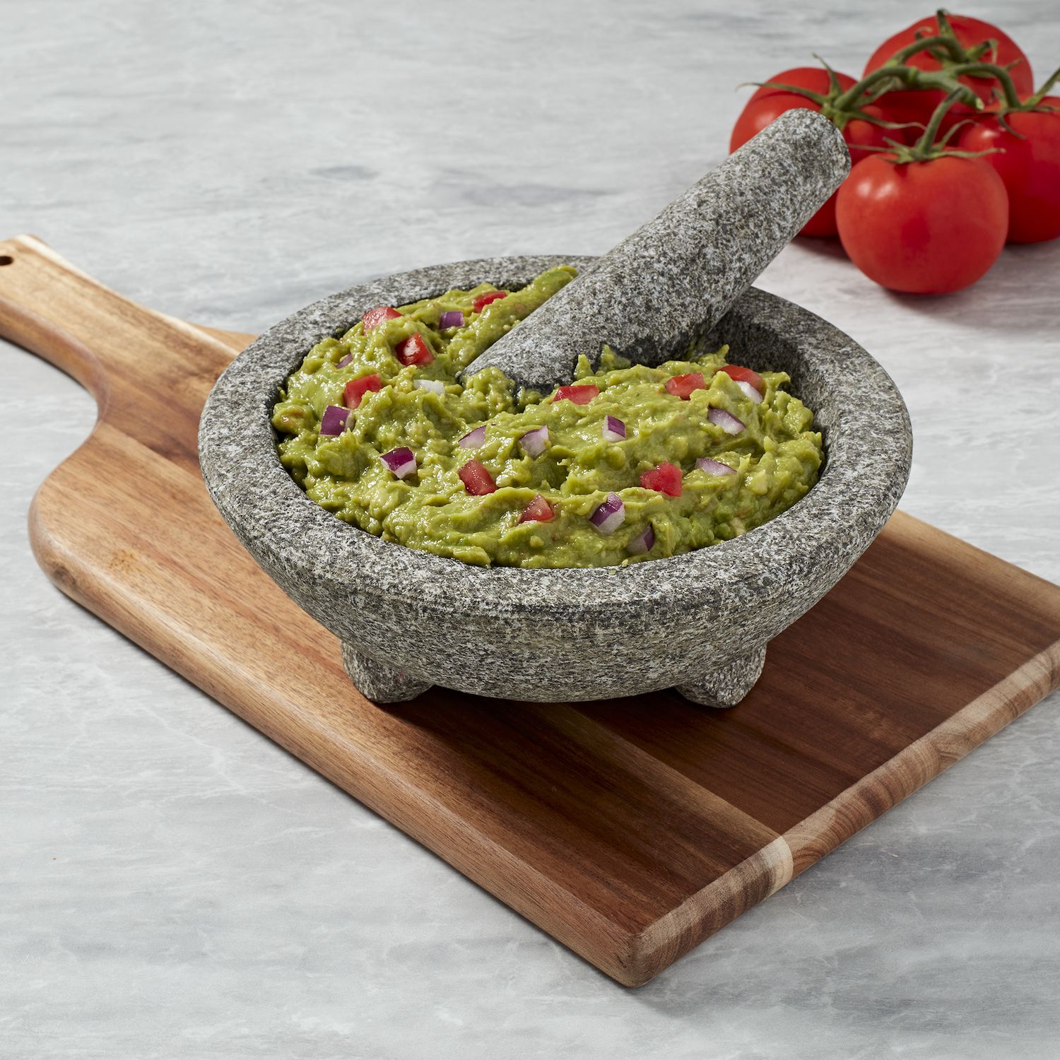 Infuse 8-in. Granite Molcajete