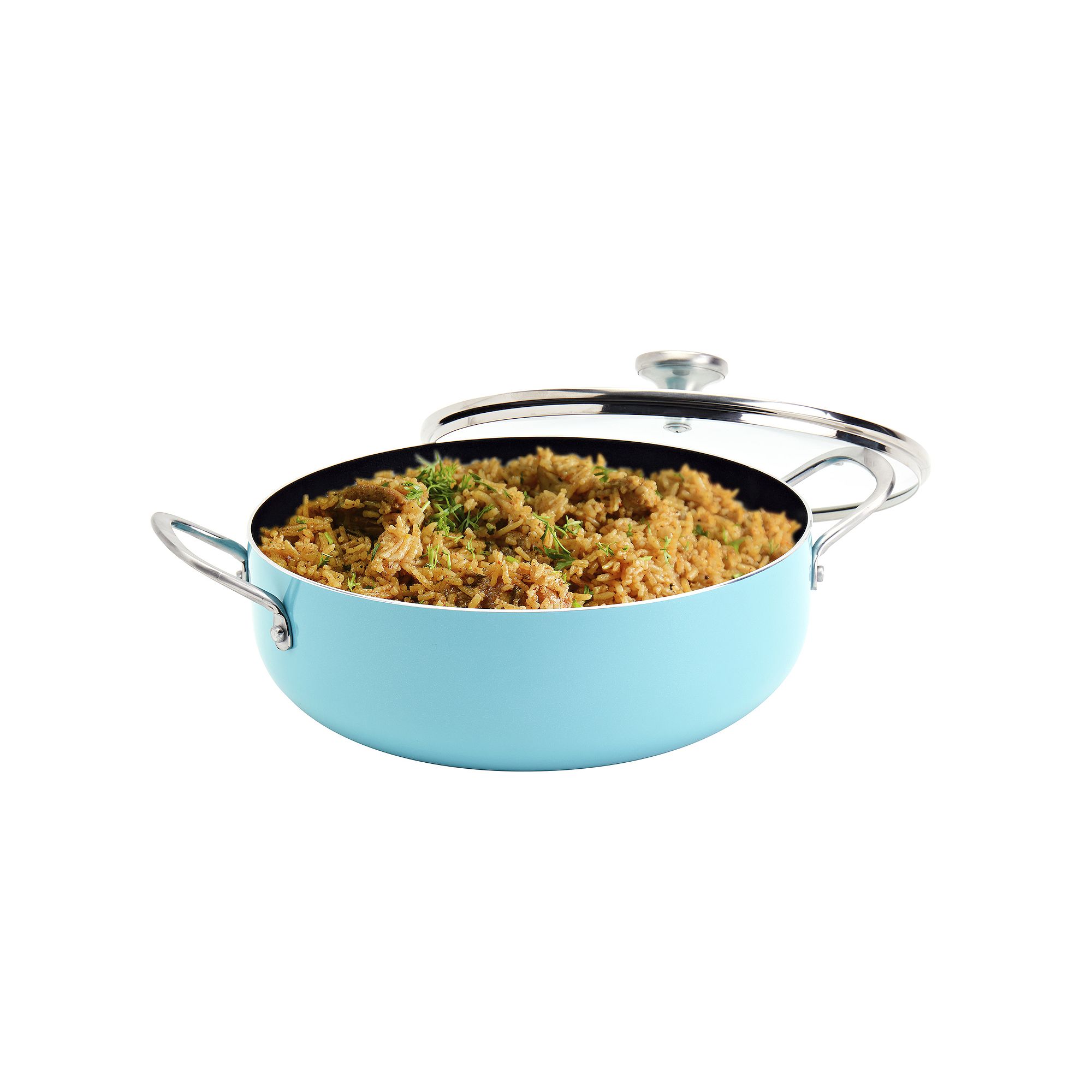 Infuse 6-qt. Aluminum Caldero, Blue