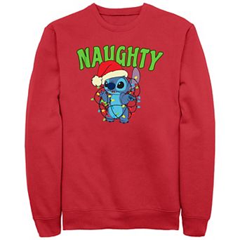 Disney's Lilo & Stitch Men's Naughty Stitch Fleece