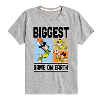 Disney’s Mickey Mouse & Friends Boys 8-20 Biggest Game Graphic Tee