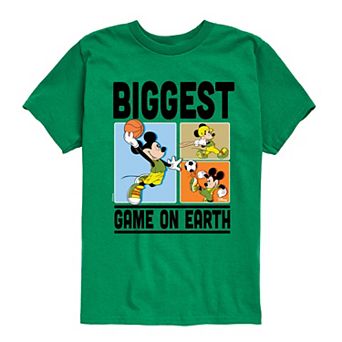 Disney’s Mickey Mouse & Friends Boys 8-20 Biggest Game Graphic Tee