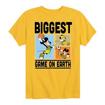 Disney’s Mickey Mouse & Friends Boys 8-20 Biggest Game Graphic Tee