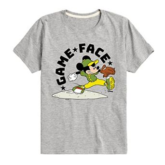 Disney’s Mickey Mouse & Friends Boys 8-20 Game Face Baseball Graphic Tee