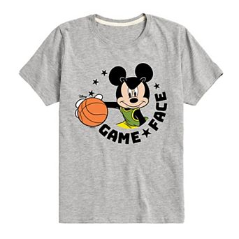 Disney’s Mickey Mouse & Friends Boys 8-20 Game Face Basketball Graphic Tee