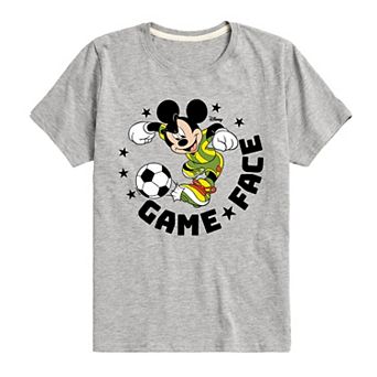 Disney’s Mickey Mouse & Friends Boys 8-20 Game Face Soccer Graphic Tee