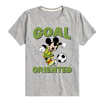Disney’s Mickey Mouse & Friends Boys 8-20 Goal Oriented Soccer Graphic Tee
