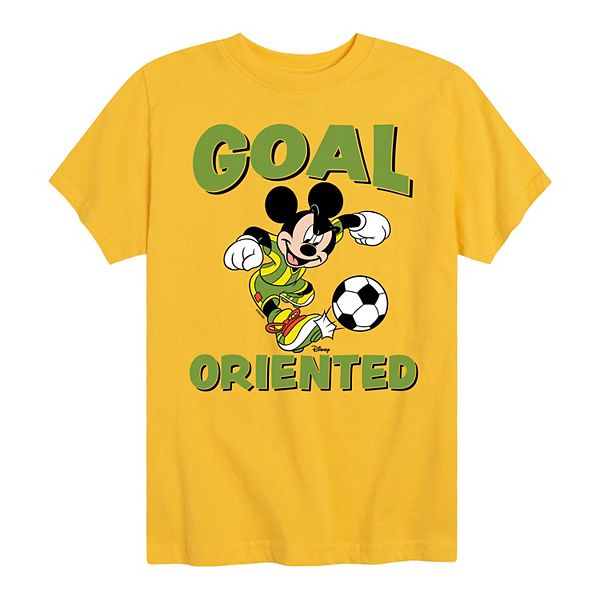 Disney’s Mickey Mouse & Friends Boys 820 Goal Oriented Soccer Graphic Tee