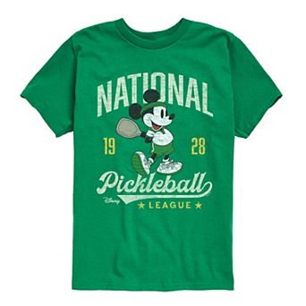 Disney’s Mickey Mouse Boys 8-20 Pickleball League Graphic Tee
