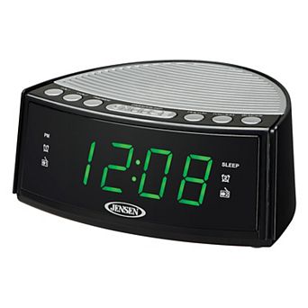 Jensen Digital JCR-160 AM/FM Dual Alarm Clock Radio