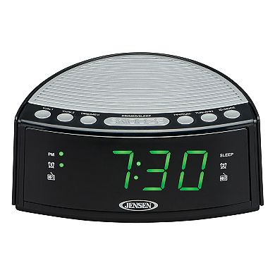 Jensen Digital JCR-160 AM/FM Dual Alarm Clock Radio
