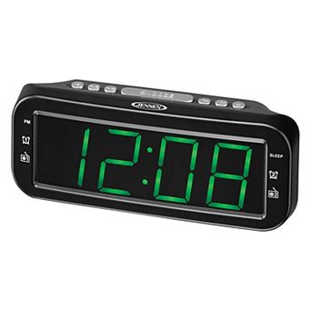 Jensen Digital JCR-206 AM/FM Dual Alarm Clock Radio