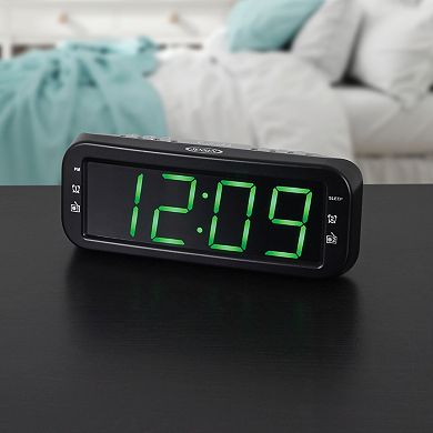 Jensen Digital AM/FM Dual Alarm Clock Radio