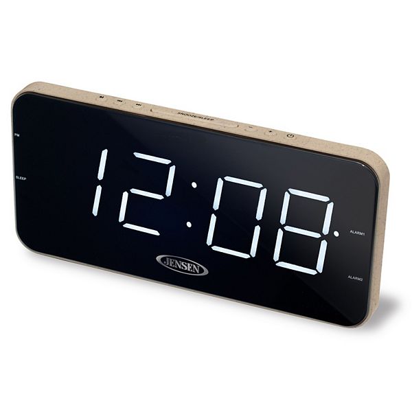 Jensen AM/FM Dual Alarm Clock Radio