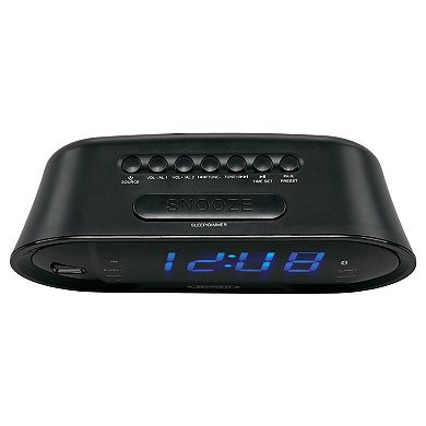 Jensen Digital Alarm Clock with Bluetooth