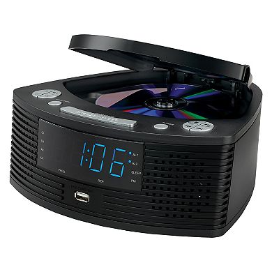 Jensen Alarm Clock Radio with CD Player