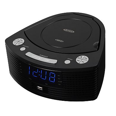 Jensen Alarm Clock Radio with CD Player