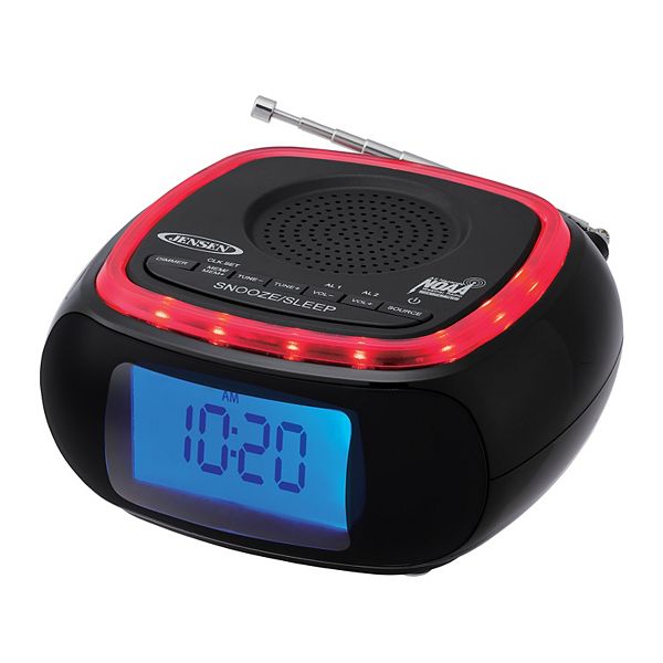 Jensen NOAA Weather Band Clock Radio