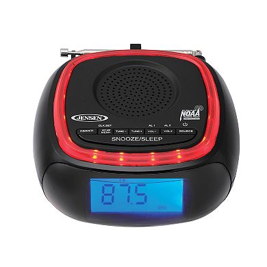 Jensen NOAA Weather Band Clock Radio