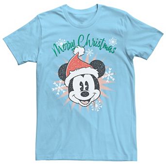 Disney's Mickey Mouse Men's Merry Christmas Tee