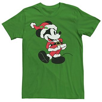 Disney's Mickey Mouse Men's Santa Claus Mode Tee