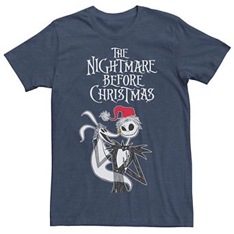 Disney's The Nightmare Before Christmas Men's Jack And Zero Poster Tee