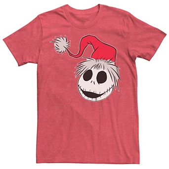 Disney's The Nightmare Before Christmas Men's Santa Claus Jack Tee