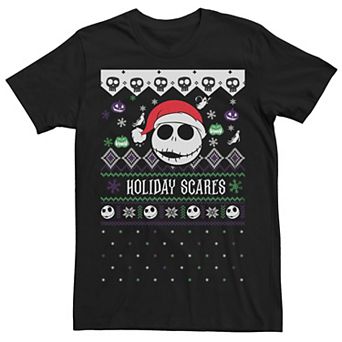 Disney's The Nightmare Before Christmas Men's Jack Holiday Scares Tee