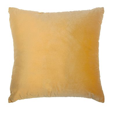 Sonoma Goods For Life® Velvet Ochre Diamond 20" x 20" Pillow
