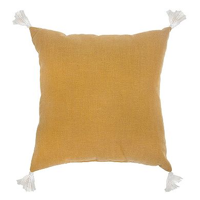 Sonoma Goods For Life® Yellow Home Sweet Home 20" x 20" Pillow